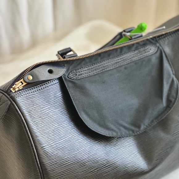 1986 Vintage Louis Vuitton Speedy 35 Epi Noire - Picture 15 of 16